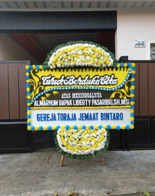 Papan Bunga Duka di Teweh Tengah