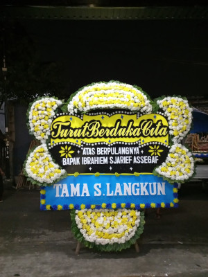 Papan Bunga Duka di Teweh Tengah