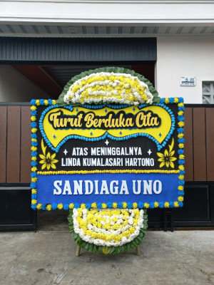 Papan Bunga Duka di Teweh Tengah
